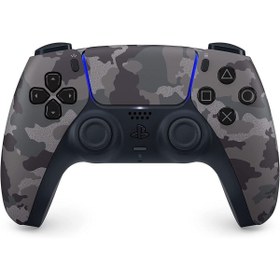 Resim ALISVERİŞ ZAMANI Ps5 Dualsense Controller Oyun Kolu Gri Kamuflaj (ithalatçı Garantili) 