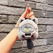 Resim Silver1 Karikatür Küçük Hediye Peluş Bebek Kolye Anahtarlık Çanta Kolye Aksesuarları (Yurt Dışından) 
