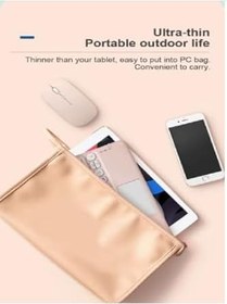 Resim Teknosepetim Şarj Edilebilir Bluetooth Klavye Touchpad Özellikli Ince Klavye Tablet Ve Bilgisayar Klavye 150 Saat 