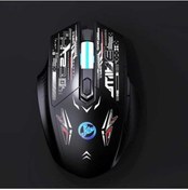 Resim Besthome1 Hxsj T38 Siyah Kablosuz Çift Modlu Sessiz Fare Type C Şarjlı Pc Fare T38 