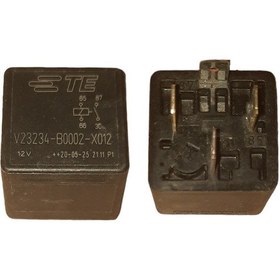 Resim Ete V23234 Ete Role 12v Dc 30amp. 4 Uclu 1-1904020-5 