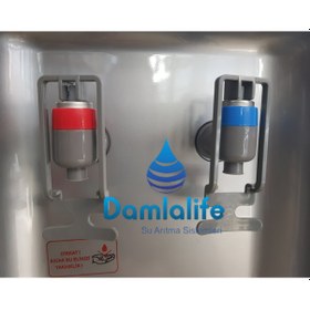 Resim Damlalife Sebil Musluk plastik çeşme sıcak- soğuk 