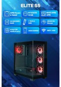 Resim Game Garaj Elite S5 R5-7500F 32 GB 1 TB SSD RTX5070 Free Dos Oyuncu OEM Paket 