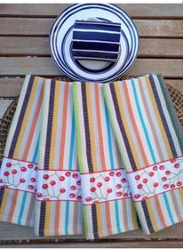 Resim Desenli 4'lü Mutfak Havlusu Seti 