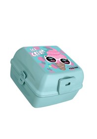 Resim Vera 4 Bölmeli Çatal Kaşıklı Beslenme Kabı - 1300 Ml Mavi 