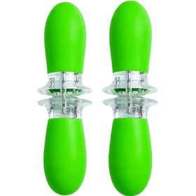 Resim Dashanshop Yeşil 4lü Paslanmaz Çelik Mısır Çatalı Pratik Kamp Barbekü Aksesuarı 