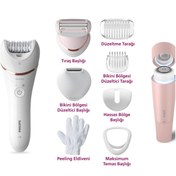 Resim Philips Kişisel Bakım Seti ISLAK KURU EPILATOR Ve Philips Tüy Alma Makinesi 
