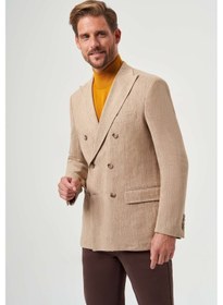 Resim Bisse Erkek 6 Drop Kruvaze Ceket Camel Pck22y22125 D20 Camel 