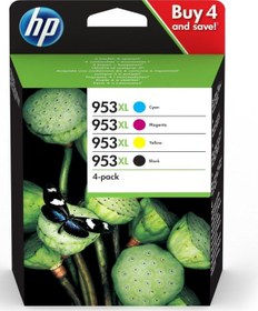 Resim Hp 953Xl Kartuş 4Lü Set 