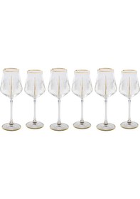 Resim Parıltı Altın 6'lı Kadeh Seti 