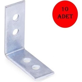 Resim Metal Masa L Gönye Köşe Bağ.15x35x35x2mm 10 Lu Pak 