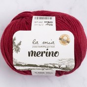 Resim La Mia Merino Bordo El Örgü İpi - L065 - 33792 