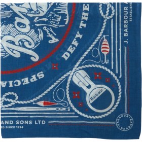 Resim Barbour Heritage Bandana BU95 Sailboat Blue 