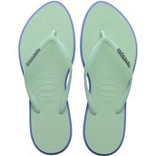 Resim Slim Point Provence Blue Kadın Parmak Arası Terlik-6574 Yeşil 