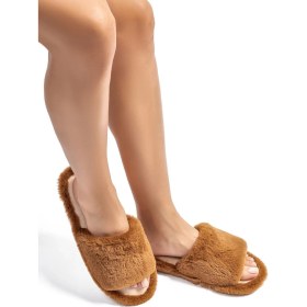 Resim Twigy Lisa Kadın Ev Terliği Kahverengi 36/41 CC0192 