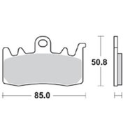 Resim Braking 960cm55 Sinterli Fren Balatası 