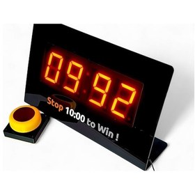 Resim Dijital Kronometre, Zamanlayıcı, 10 Saniye Durdurma Oyunu, Challenge, Meydan Okuma Kasa Ölçüsü: 15x37cm Çok Renkli 