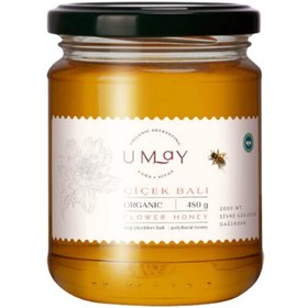 Resim UMAY Herbal Organik Çiçek Balı 480gr 