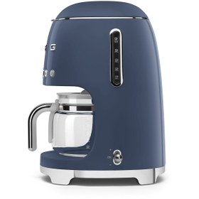 Resim Smeg Navy Blue Filtre Kahve Makinesi DCF02NBEU 