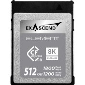 Resim Exascend 512GB Element Serisi Cfexpress Typeb Hafızakartı 