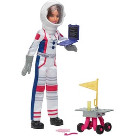 Resim Barbie Deluxe Kariyer Bebek Astronot HRG45 