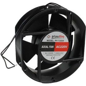 Resim PLASTİM 220V Ac - 172X150X51 Mm Rulmanlı Aksiyel Fan 