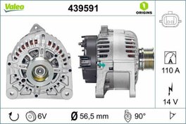Resim VALEO 439591 | Alternatör Kmp 03-Megane.II 1.4-1.6 16V 10-Clio.III 1.6 16V 