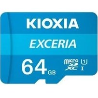 Resim Kioxia 64 GB Kıoxıa Excerıa Mıcro Sdxc Uhs-1 100MB/S (LMEX1L064GG2) 