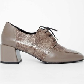 Resim Tamer Tanca Kadın Hakiki Deri Vizon Rugan Topuklu Ayakkabı 33 7461 Bn Ayk Sk23/24 Vızon Krsk Rgn Vizon 