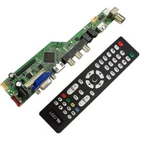 Resim T.SK105A.03 Universal LCT TV Sürücü Kartı 