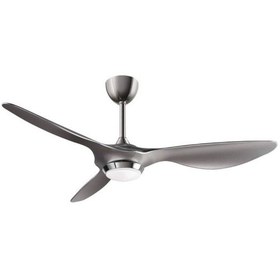 Resim 132 Cm Tavan Vantilatörü, Kısılabilir Led Işıklı, Uzaktan Kumandalı, Modern Kanatlı 