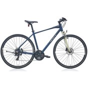 Resim Carraro Sportıve 223 Erkek Şehir Bisikleti 457h Hd 28 Jant 21 Vites Mat Lacivert-açık Sarı-gri 