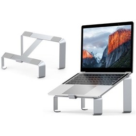 Resim Cbtx R-just Alüminyum Alaşımlı Dizüstü Braketi Yükseltme Bilgisayar Masaüstü Dizüstü Isı Dağılımı Kaymaz Standı 