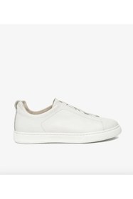 Resim Greyder 18952 6Y Kirli Beyaz Hakiki Deri Erkek Sneaker Spor Ayakkabı 