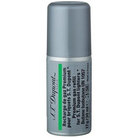 Resim S.T. Dupont Gaz Çakmak Gazı Yeşil 5 Dolum 