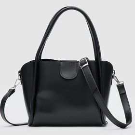 Resim Shule Bags Beca El Ve Çapraz Çanta Siyah Siyah 