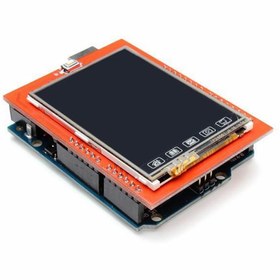 Resim Genel Markalar 2.4 Inch 320x240 Tft Lcd Shield Resiztif Dokunmatik Microsd Soket Reset Butonu 18bit 262k Renk 