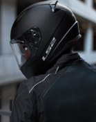 Resim LS2 Rapid 2 Mat Siyah Kask 