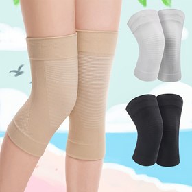 Resim 2'li Diz Sıkıştırma Manşonu - Elastik Bantlı Nefes Alabilen Bacak Destekleri - Erkekler, Kadınlar, Yaşlılar için - Spor ve Günlük Kullanım için Destek, Rahat Uyum, Dayanıklı Yapı, Hafif Tasarım, Yardımcı 