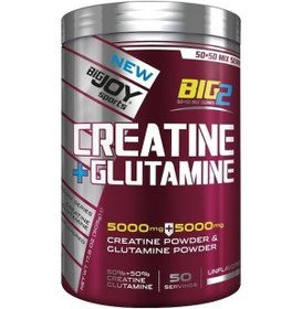 Resim Bigjoy Sports Bıg2 Creatine + Glutamine Aromasız 505G 