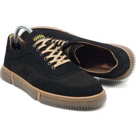 Resim Luis Figo %100 Hakiki Deri Rahat Erkek Günlük Şeffaf Jel Taban El Yapımı Yazlık Spor Ayakkabı 40-44 