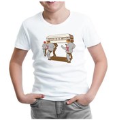 Resim Stay At Home - Dance Iı Beyaz Çocuk Tshirt 