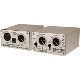 Resim Sonifex Cm-Ms3 3 Yollu Pasif Mikrofon Dağıtıcı 