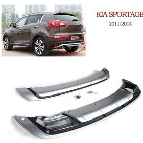 Resim Autogp Kia Sportage R Difüzör Ön Arka Tampon Koruma 2010 / 2015 