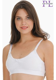 Resim Par Lingerie Pl Hamile Emzirme Sütyeni Dantelli Kapsız Beyaz 