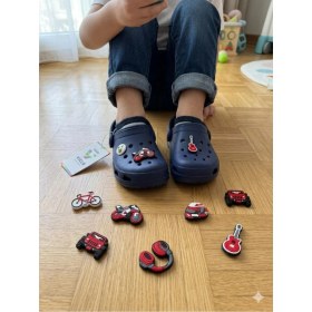Resim Vicco Kişiselleştirilebilir Anatomik Erkek Çocuk Terlik + 6 Adet Süs 