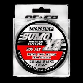 Resim Effe Sumo X8 300 Mt. 0,26mm Yeşil İp Misina - Standart 