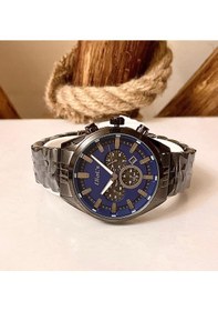 Resim Dial X 02985 Fonksiyonlu&takvimli Füme Çelik Erkek Kol Saati 