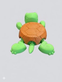 Resim 3D Baskı Kaplumbağa Hareketli Bardak Altlığı – Eğlenceli Coaster – Masaüstü Dekor – Ofis & Ev Aksesuarı 