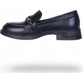 Resim Ayakcenter 308 Cilt Nosima Siyah Kadın Loafer Ayakkabı Siyah 